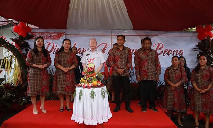 Perayaan HUT ke-47 Kampung Beong Diharapkan Jadi Sarana Evaluasi Pemkab Sitaro dan Masyarakat